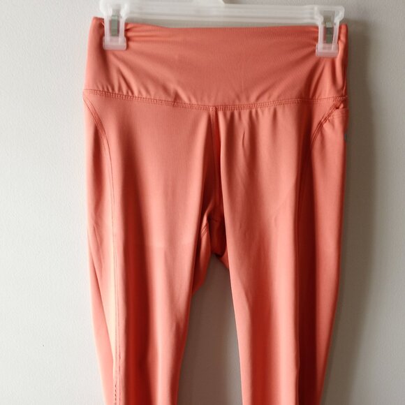 'NIKE' DRI-FIT Full Length Leggings Size SPCH Mesh detail EUC - Picture 1 of 12